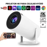 ویدئو پروژکتور hy300 با کیفیت Ultra HD و 4k اندروید