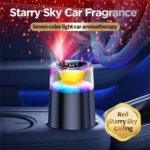 خوشبوکننده هوشمند خودرو مدل AURA SCENT با نور RGB و افکت مه ابری