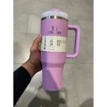 تراول ماگ استنلی مدل Quencher H2.O Tumbler دسته دار 1.18 لیتر اصل ساده و کهشانی مارول