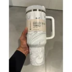 تراول ماگ استنلی مدل Quencher H2.O Tumbler دسته دار 1.18 لیتر اصل ساده و کهشانی مارول